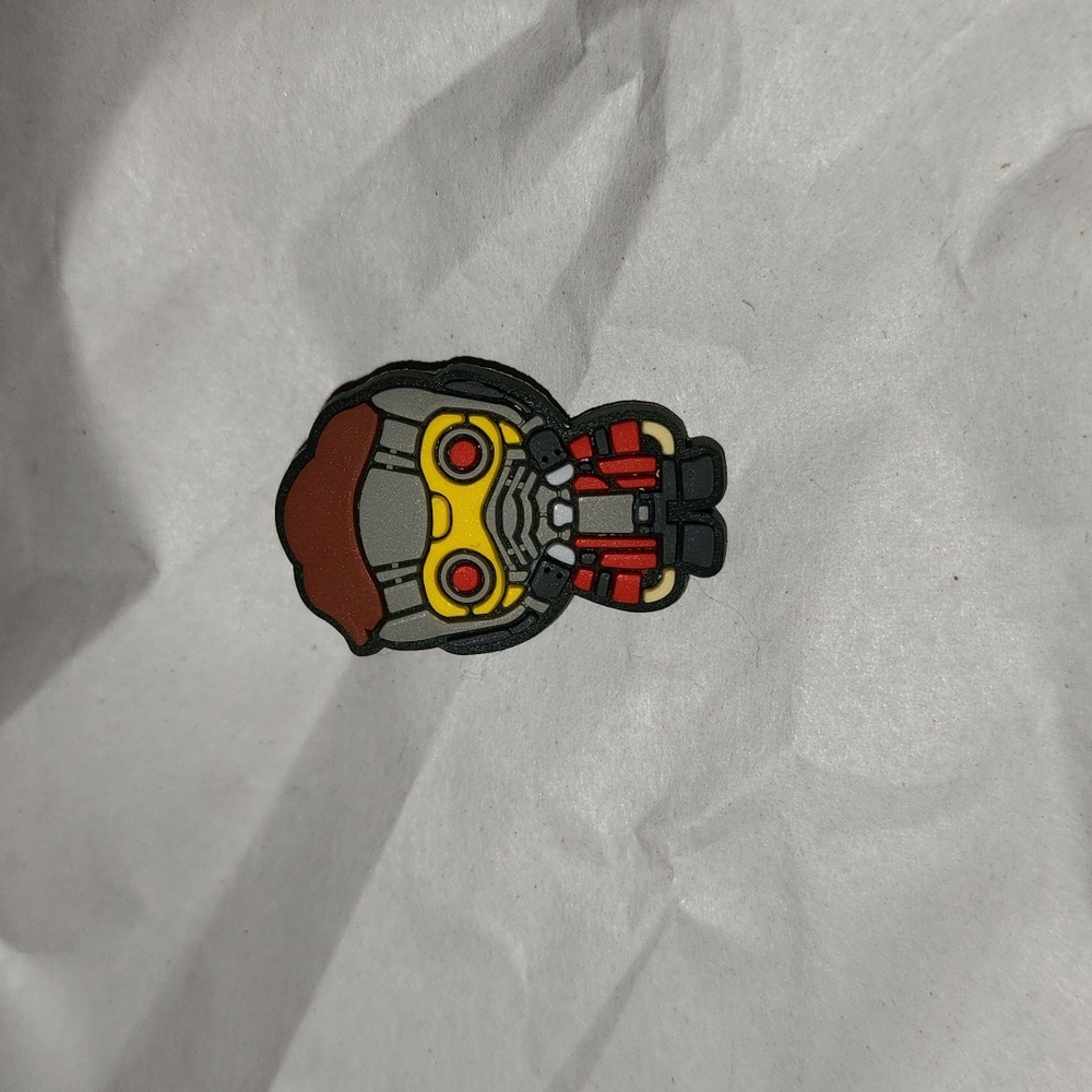 Brand new Marvel Star Lord Croc Jibbitz Charms